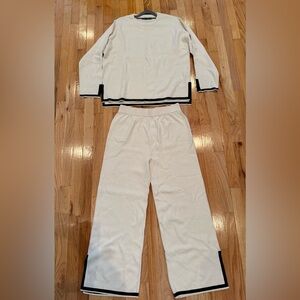 NWT LILLUSORY 2 Piece Amazon Outfit: Long Sleeve Sweater & Pant Lounge Set XL